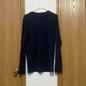 mens compression navy blue